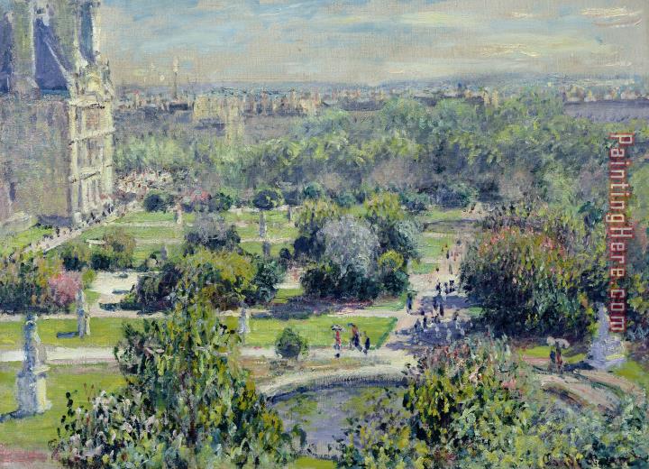 Claude Monet View of the Tuileries Gardens